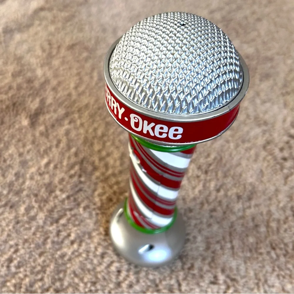 Hallmark Merry-Okee Christmas Interactive Microphone
